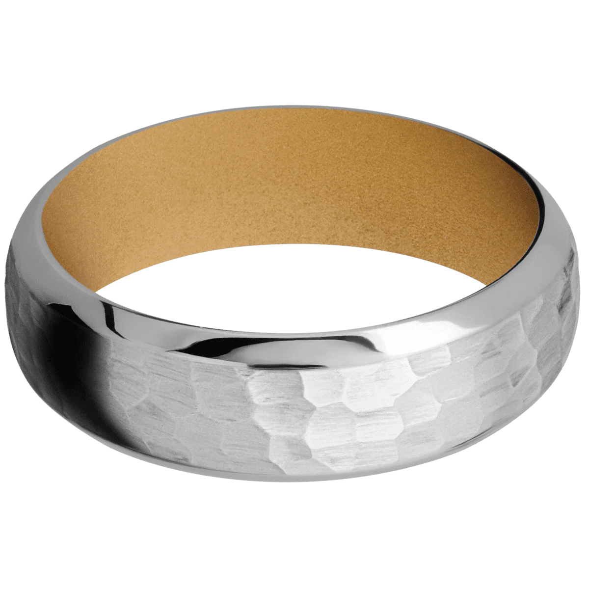 Titanium + Hammer , Polish Finish + Gold - Image 3