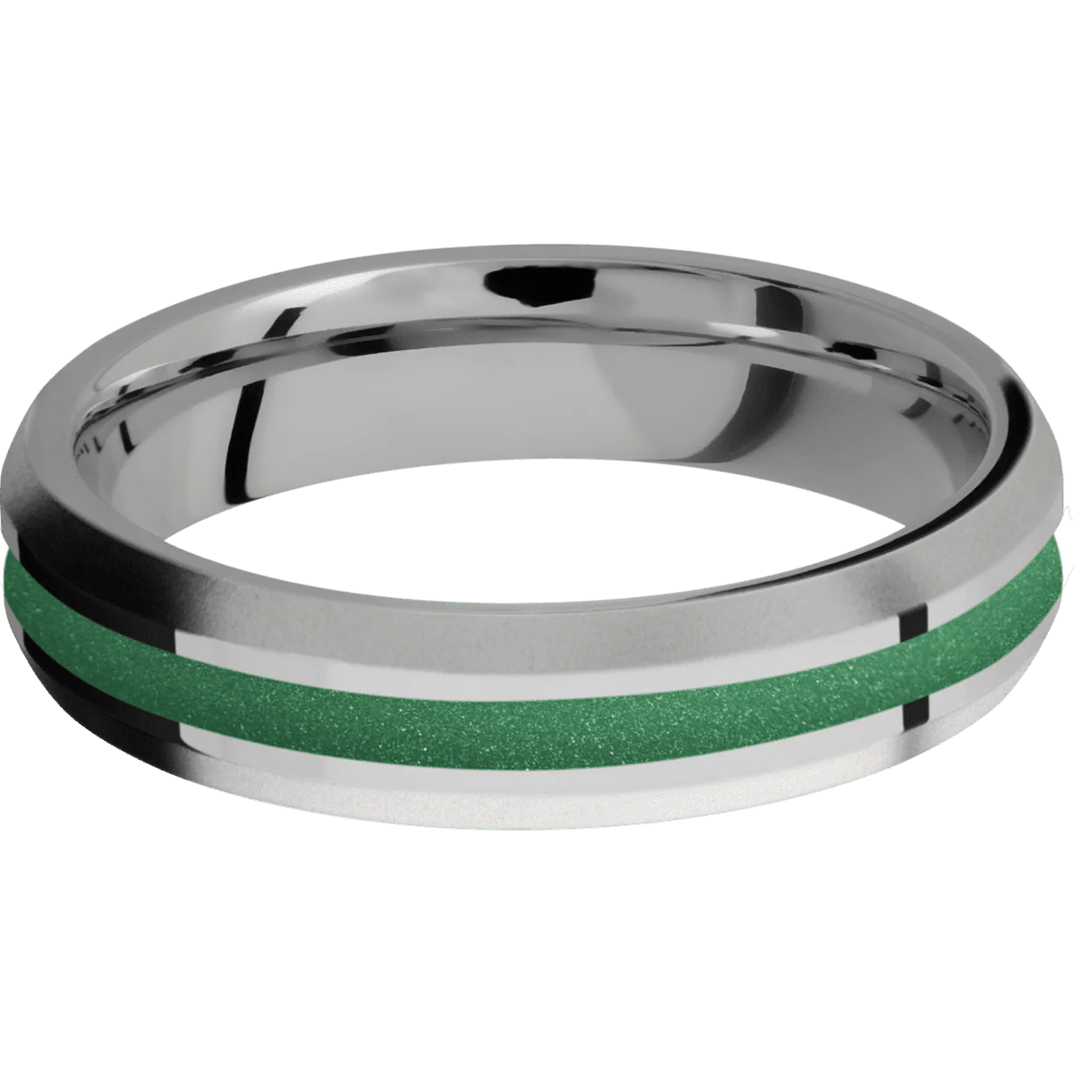 Titanium + Polish , Bead Finish - Image 3