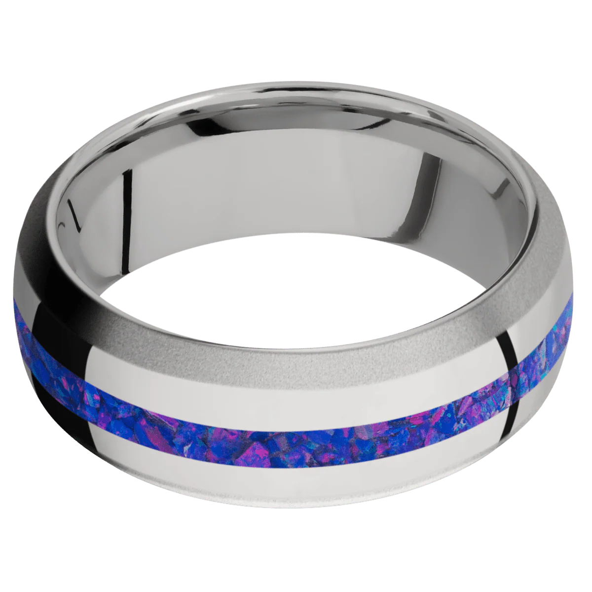 Titanium + Polish , Bead Finish - Image 3