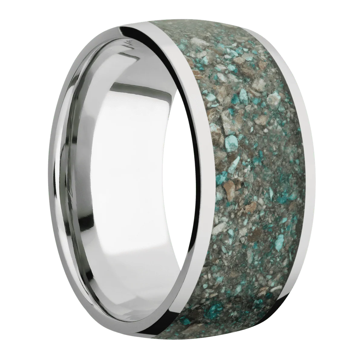 Titanium + Polish Finish
