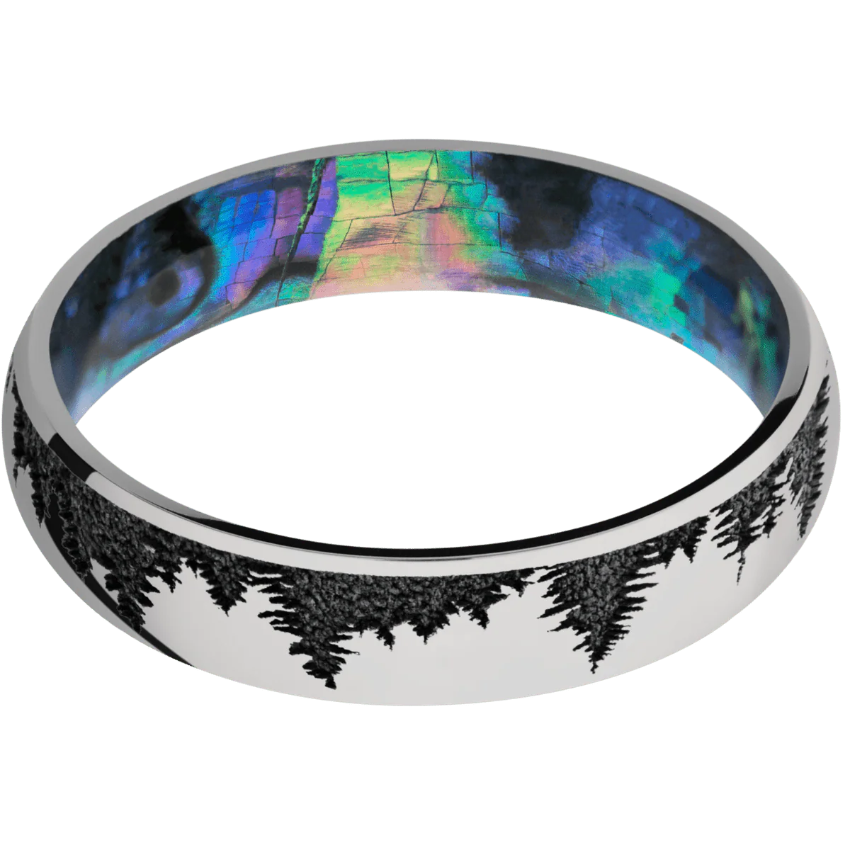 Titanium + Polish Finish + Abalone - Image 3