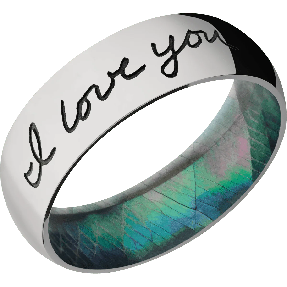 Titanium + Polish Finish + Black Mother of Pearl - Image 2
