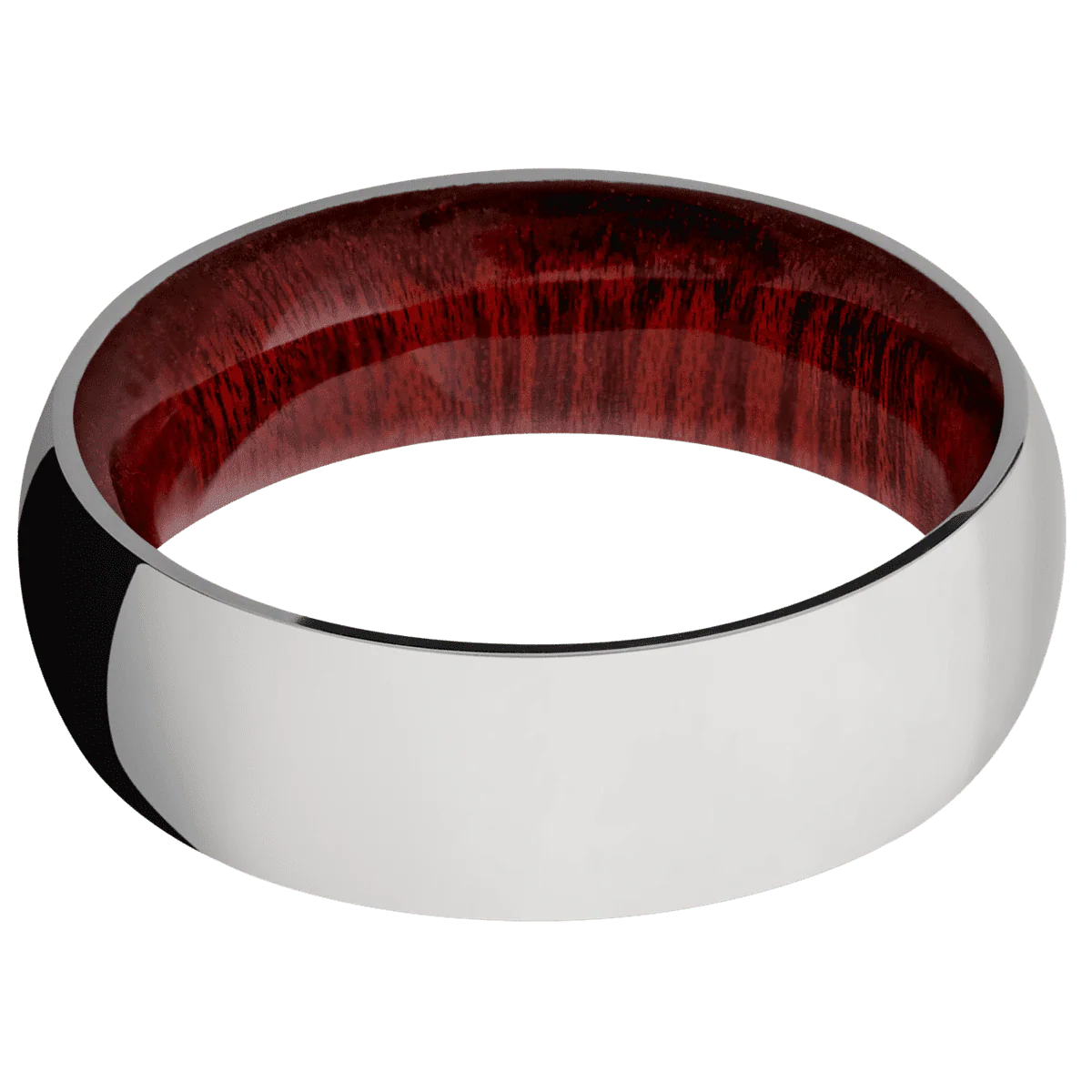Titanium + Polish Finish + Blood Wood - Image 3
