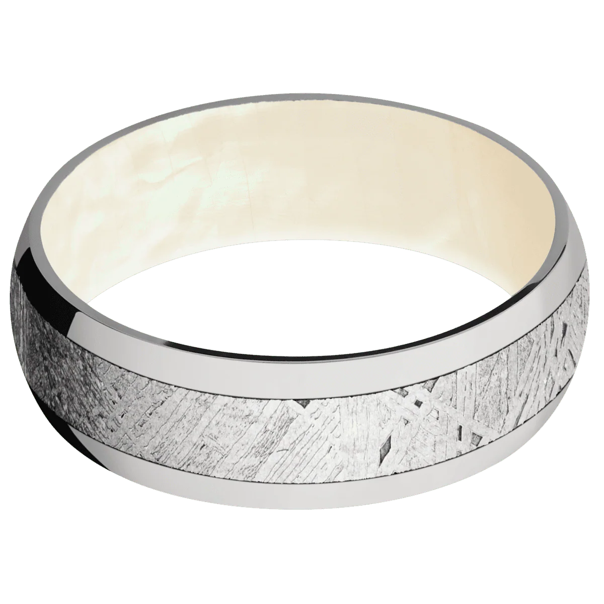 Titanium + Polish Finish + Freshwater Mother of Pearl - Image 3