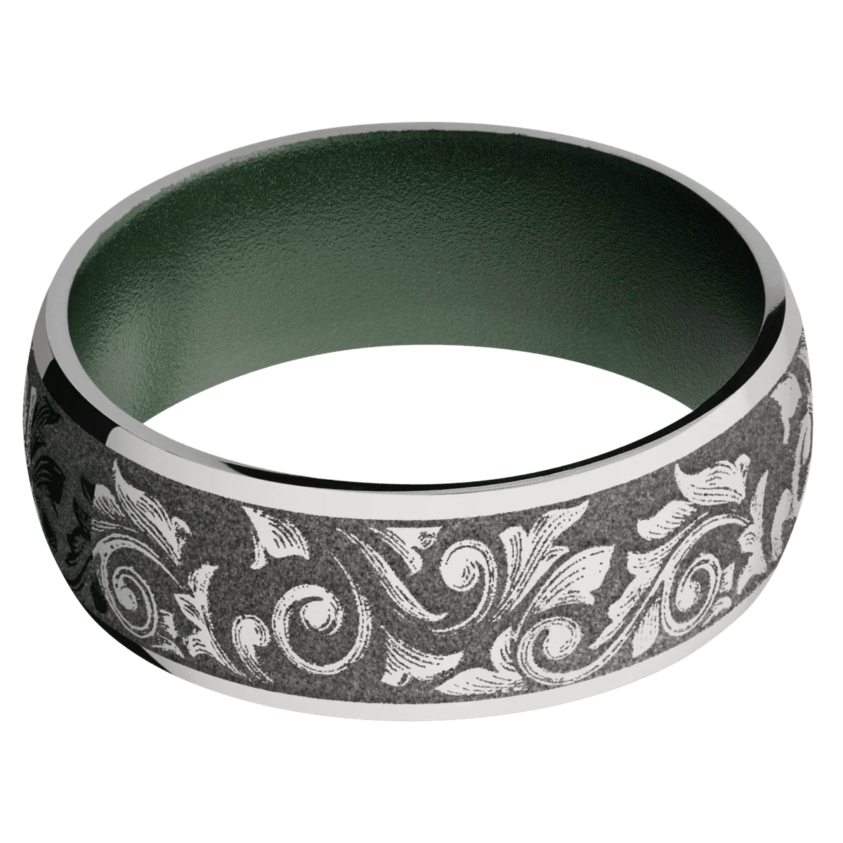Titanium + Polish Finish + Highland Green - Image 3