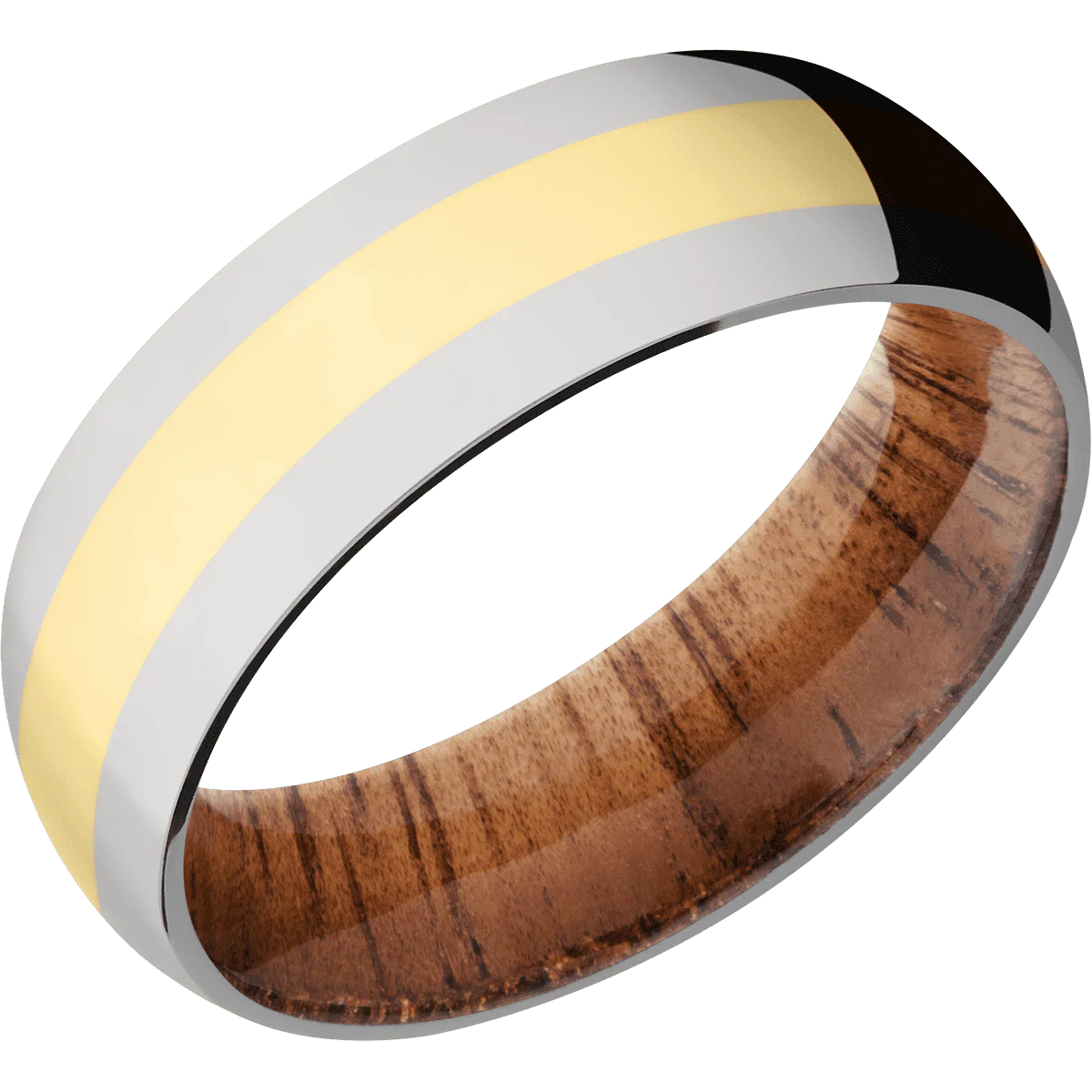 Titanium + Polish Finish + Koa - Image 2