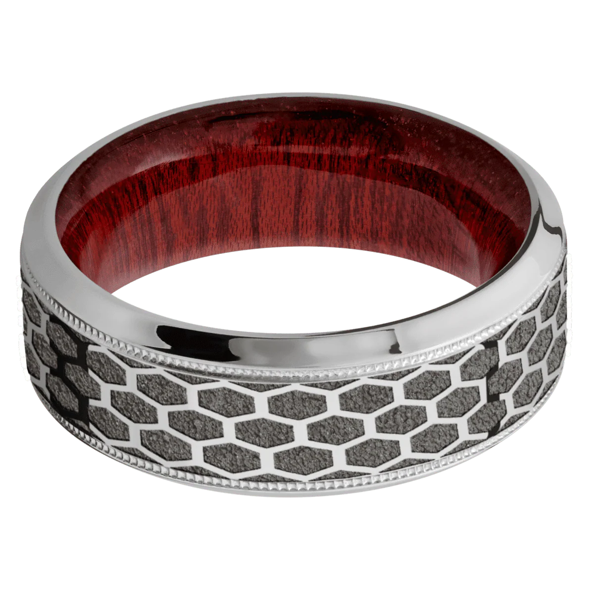 Titanium + Polish , Polish Finish + Blood Wood - Image 3
