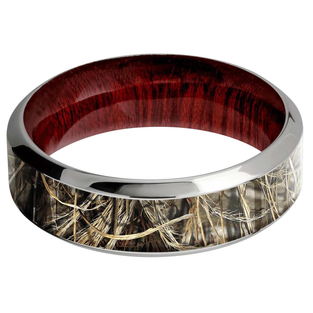 Titanium + Polish , Polish Finish + Blood Wood - Image 3