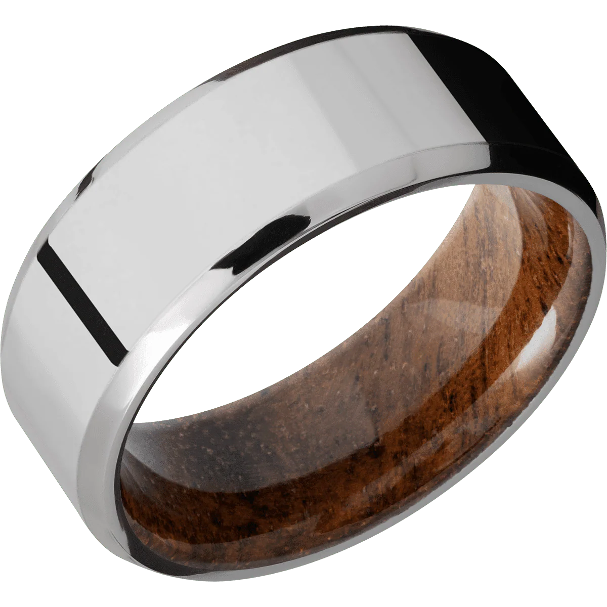 Titanium + Polish , Polish Finish + Koa - Image 2