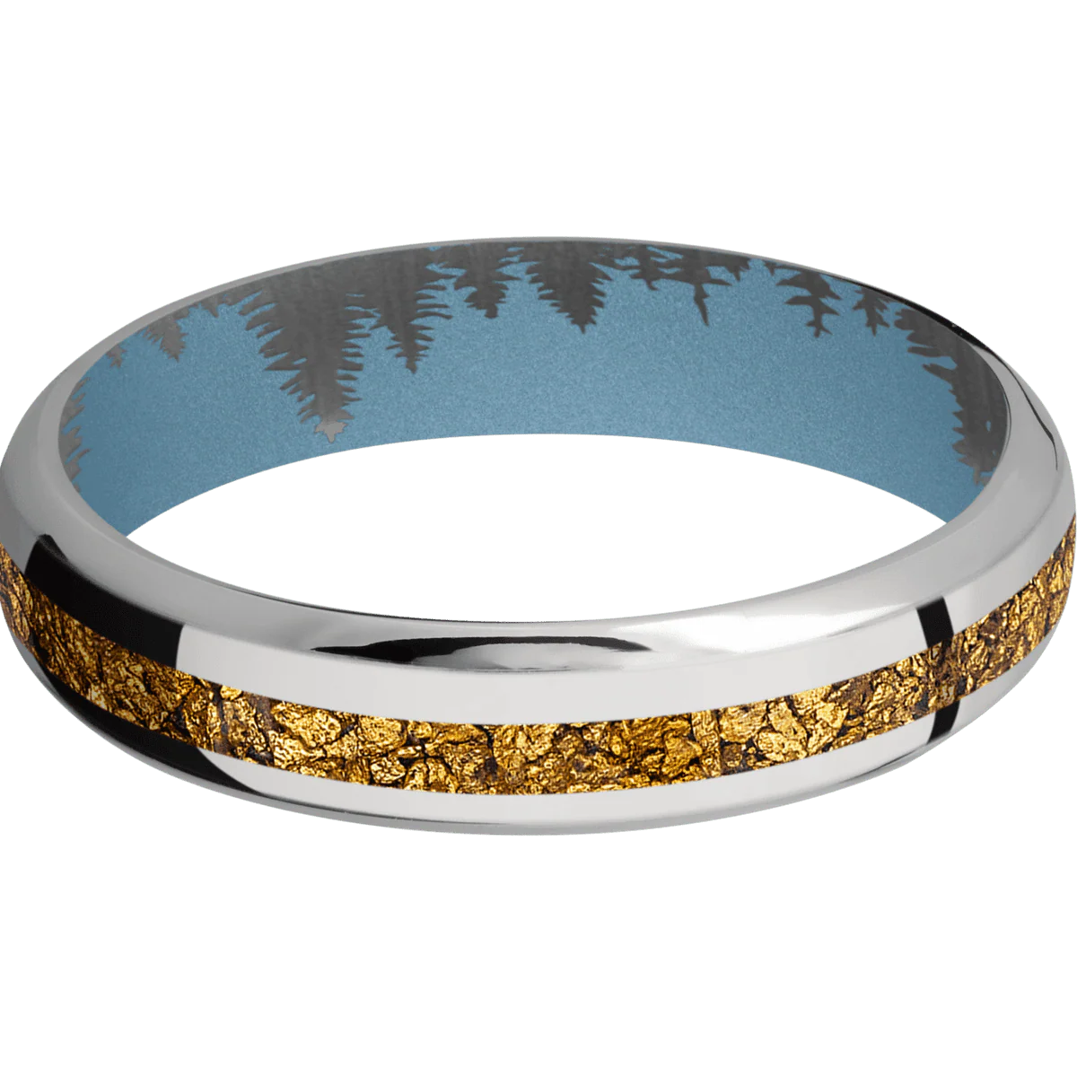 Titanium + Polish , Polish Finish + Polar Blue - Image 3