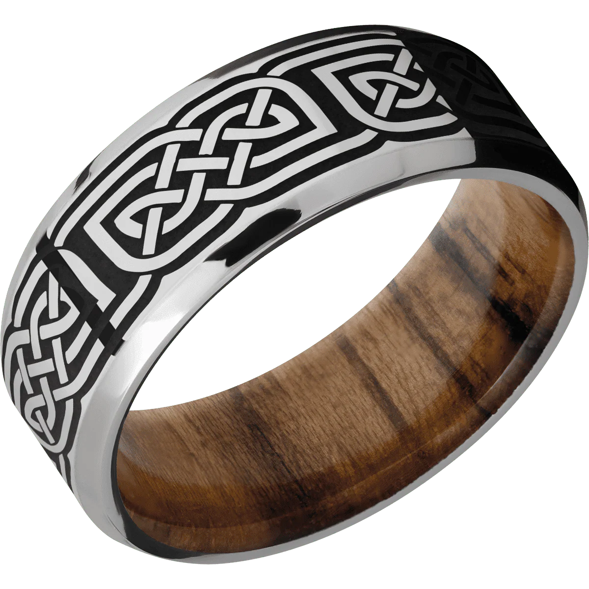 Titanium + Polish , Polish Finish + Teak - Image 2