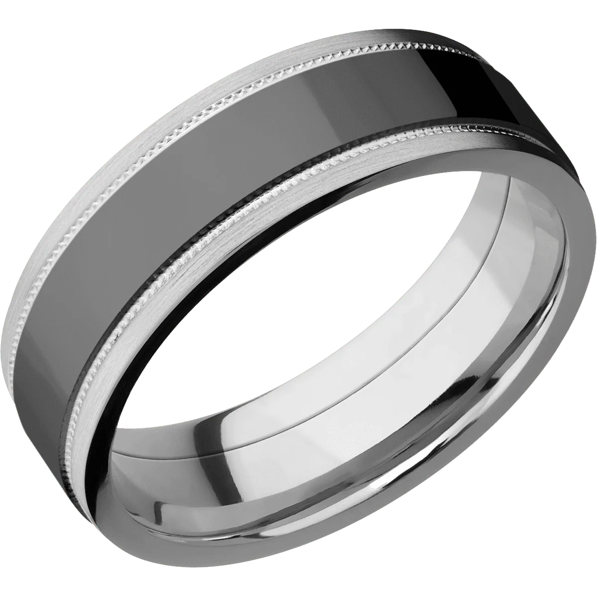 Titanium + Polish , Satin Finish - Image 2