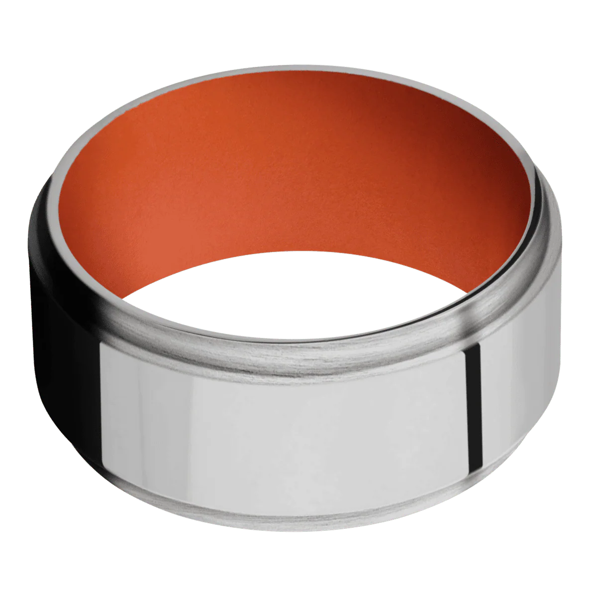 Titanium + Polish , Satin Finish + Hunter Orange - Image 3