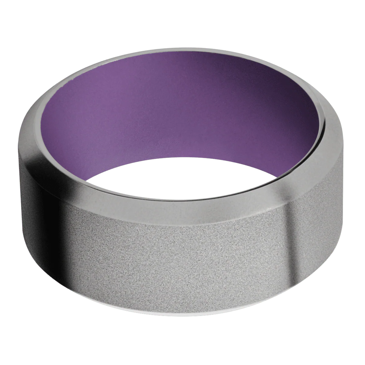 Titanium + Sand , Bead Finish + Wild Purple - Image 3