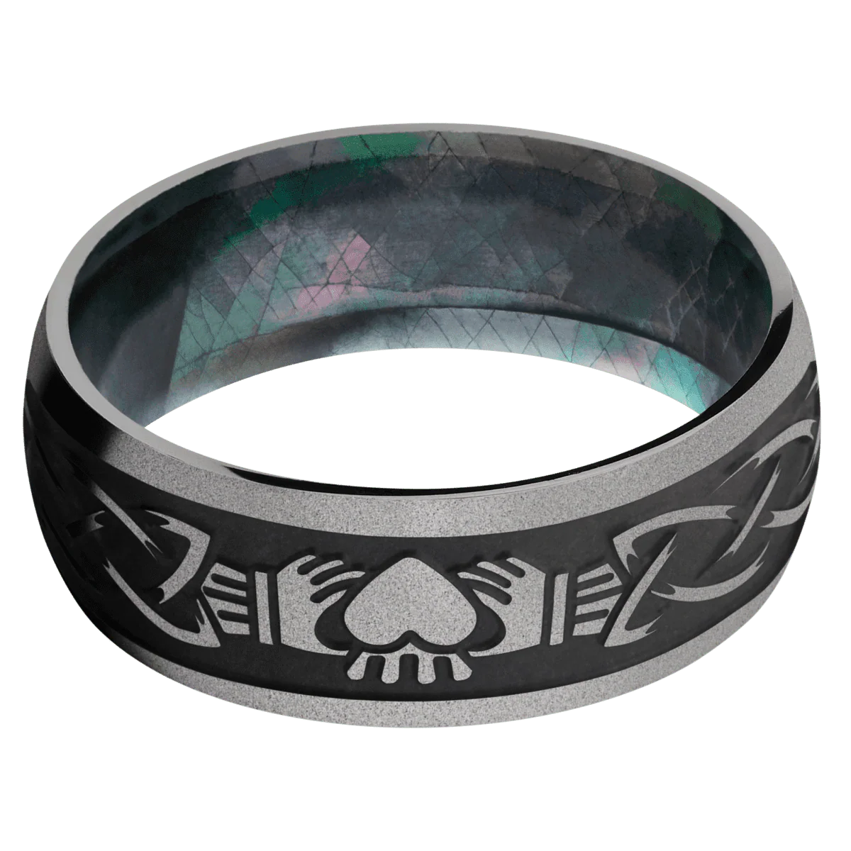 Titanium + Sand Finish + Black Mother of Pearl - Image 3