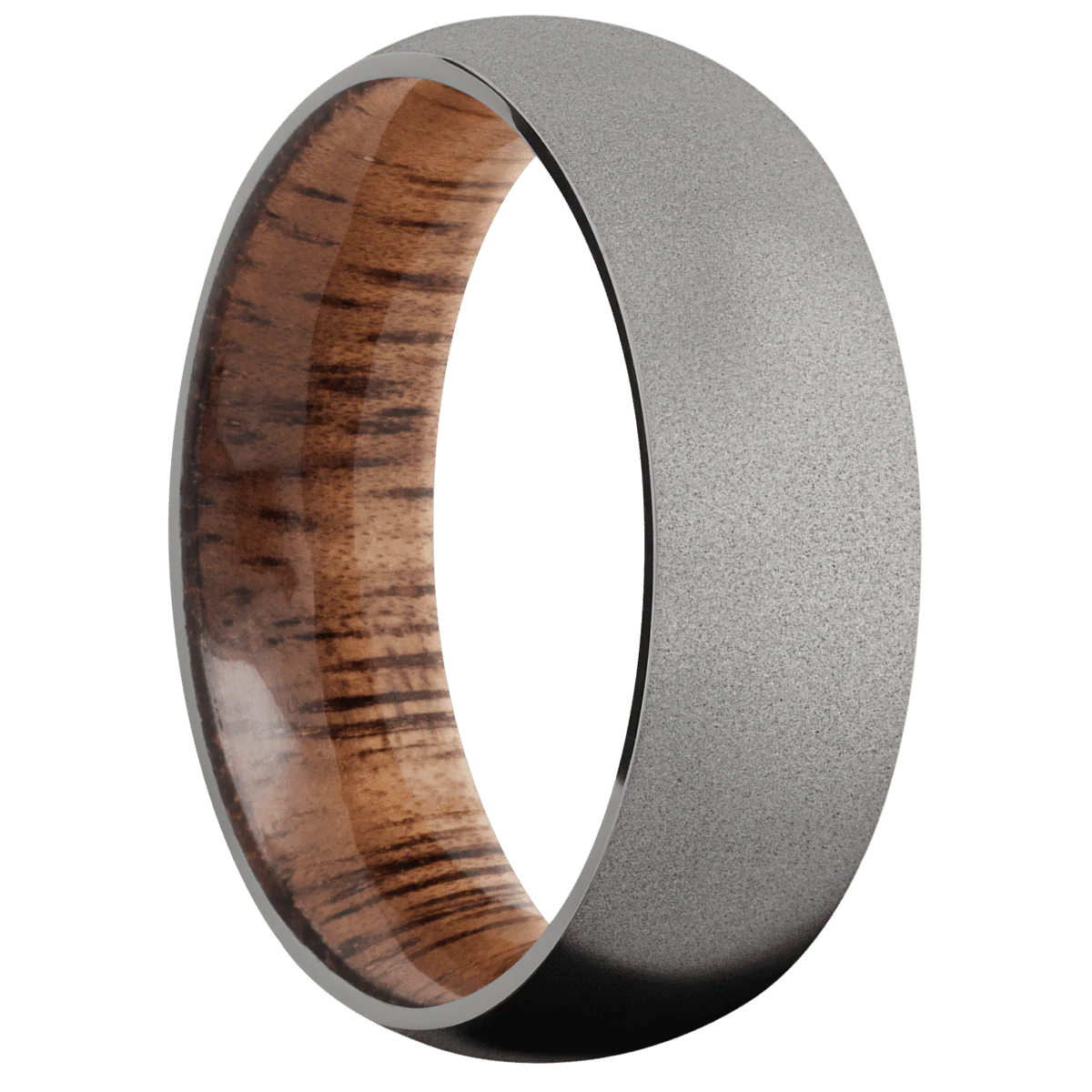 Titanium + Sand Finish + Koa