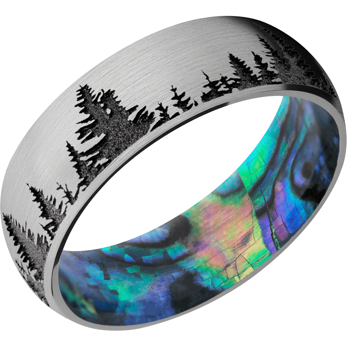 Titanium + Satin Finish + Abalone - Image 2