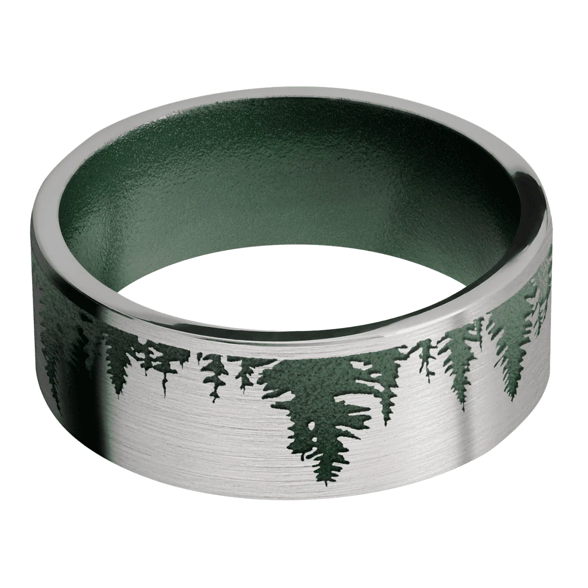 Titanium + Satin Finish + Eastern Green - Image 3
