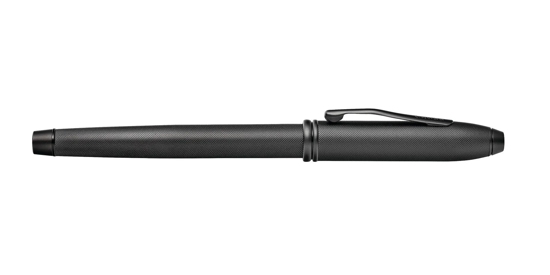 Townsend® Black PVD Micro-knurl Rollerball Pen - Image 6