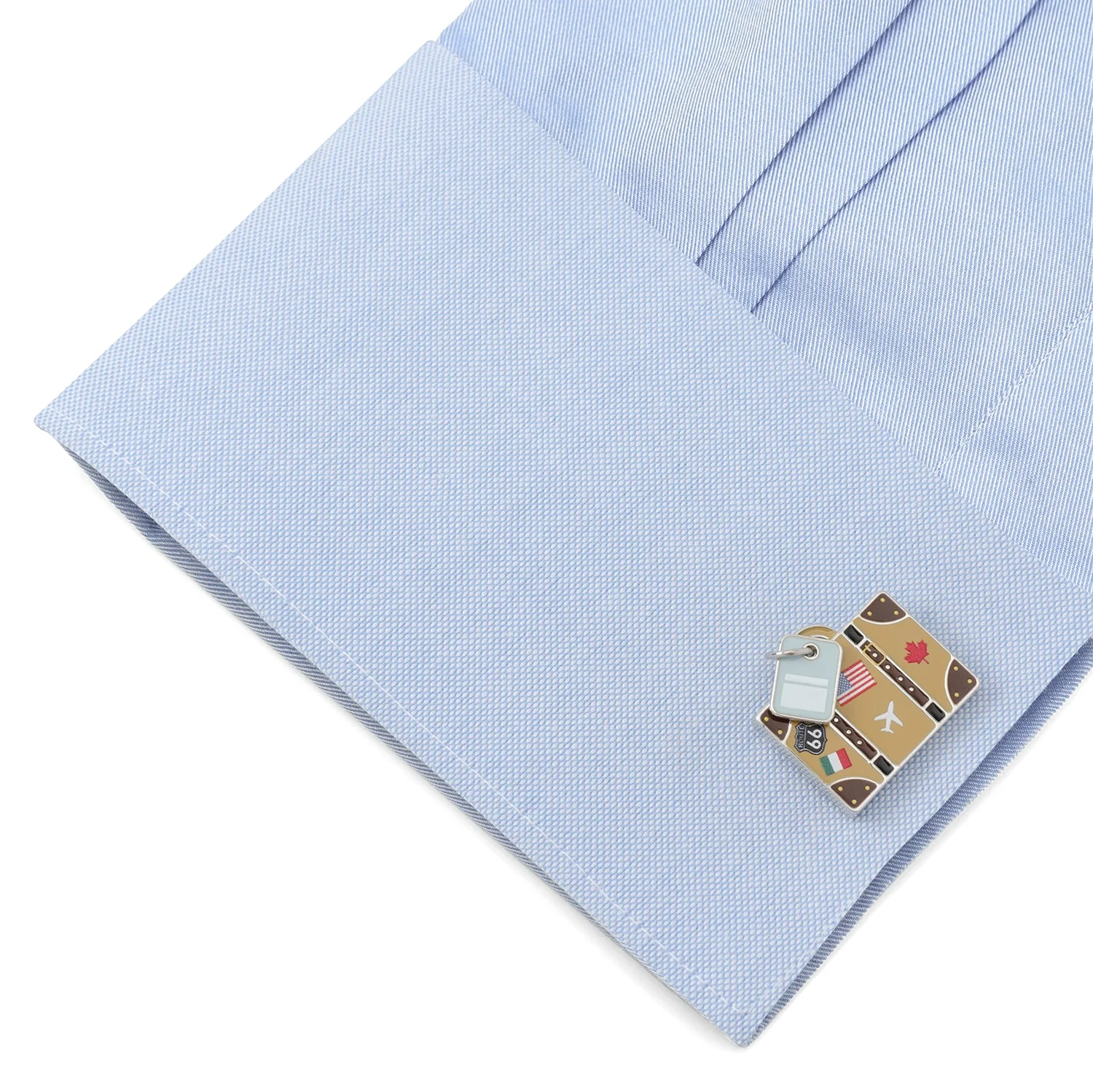Traveler Suitcase Cufflinks - Image 3