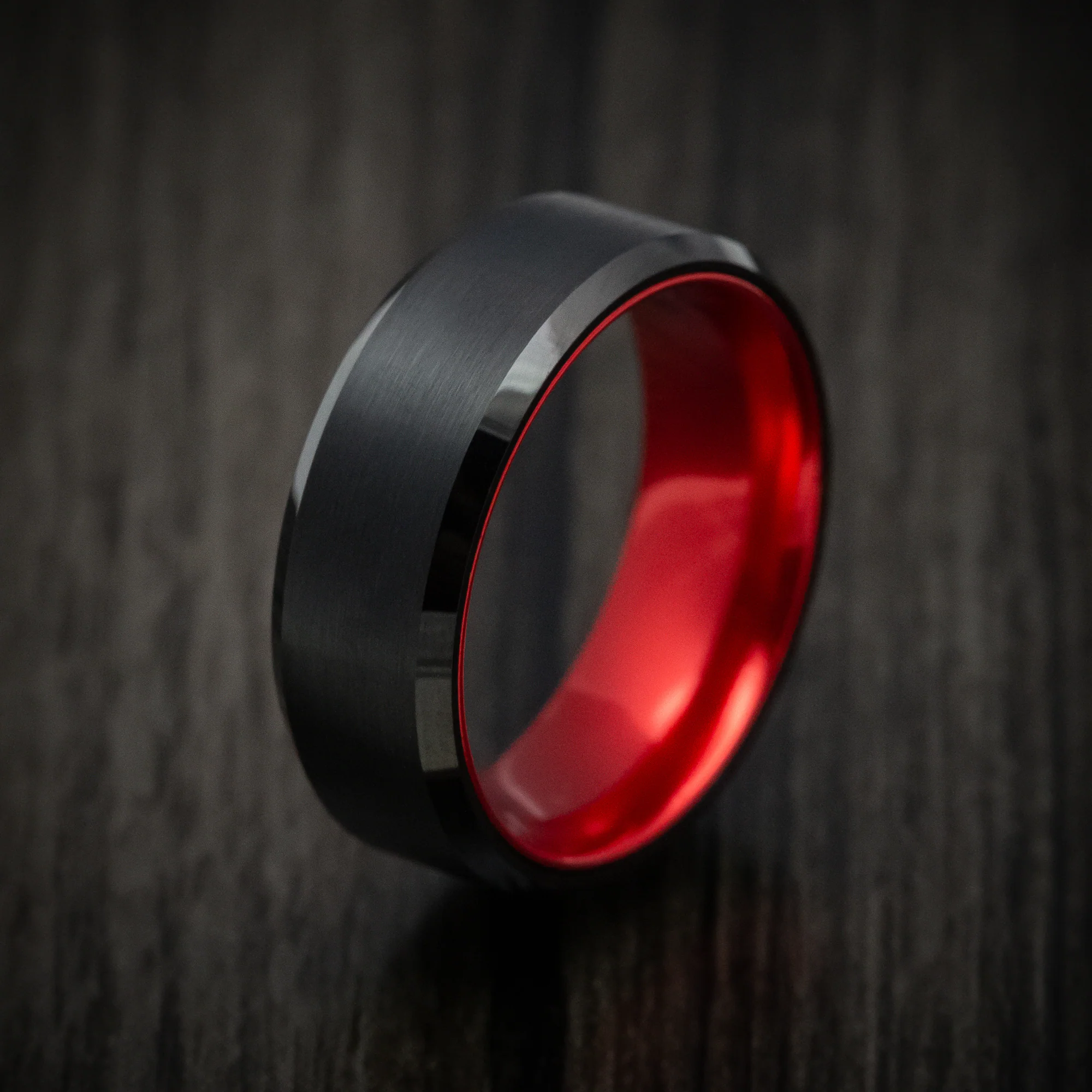 Tungsten and Anodized Sleeve Band - Image 4