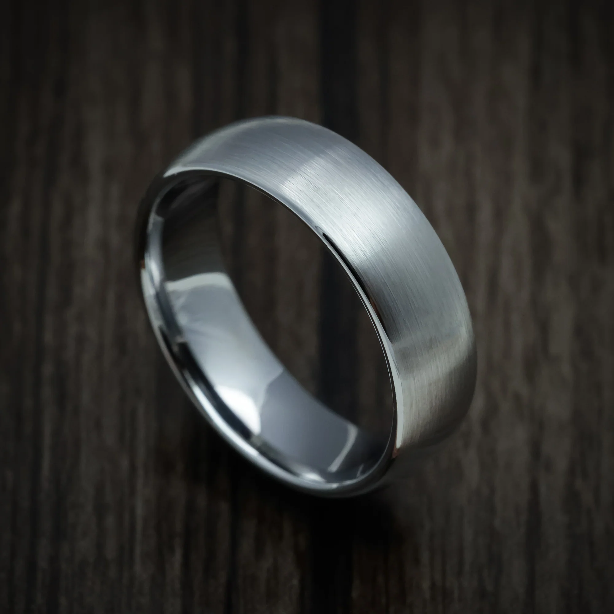 Tungsten Starter Band Men's Ring - Ready to Ship - Image 4