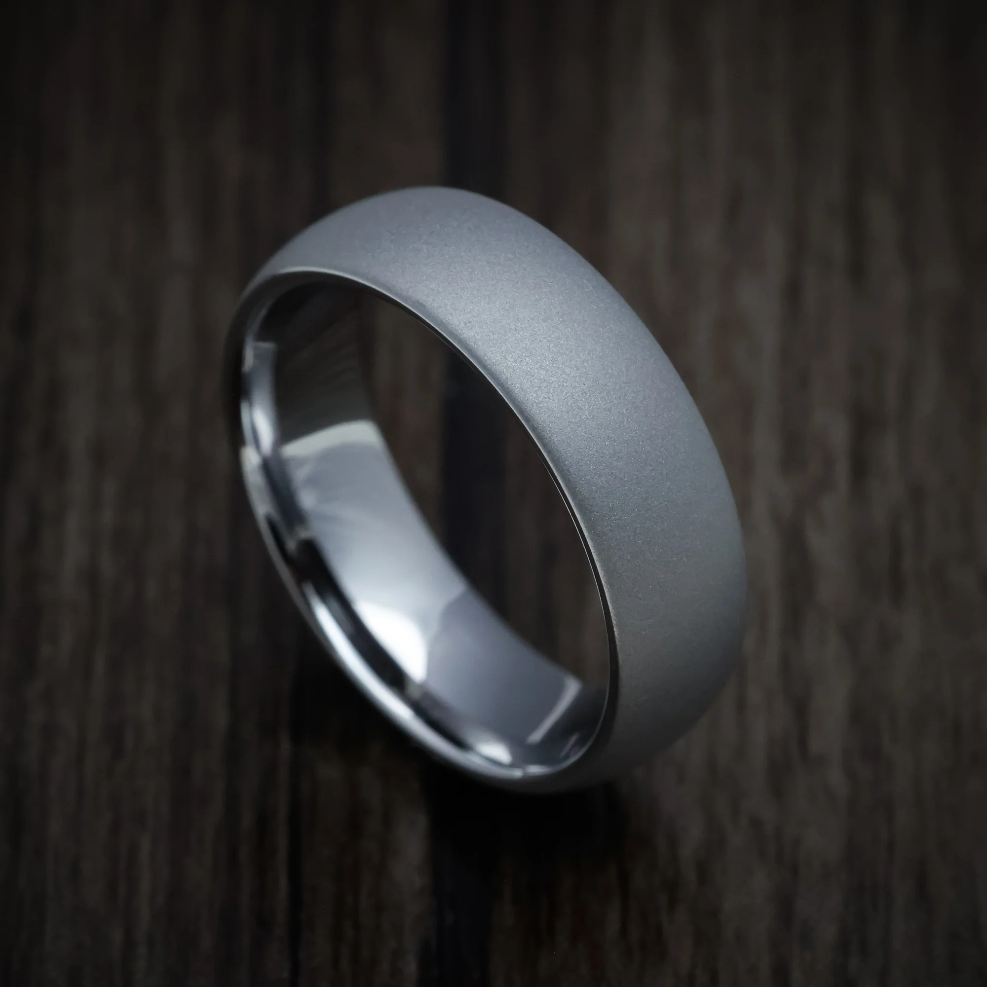 Tungsten Starter Band Men's Ring - Ready to Ship - Image 5