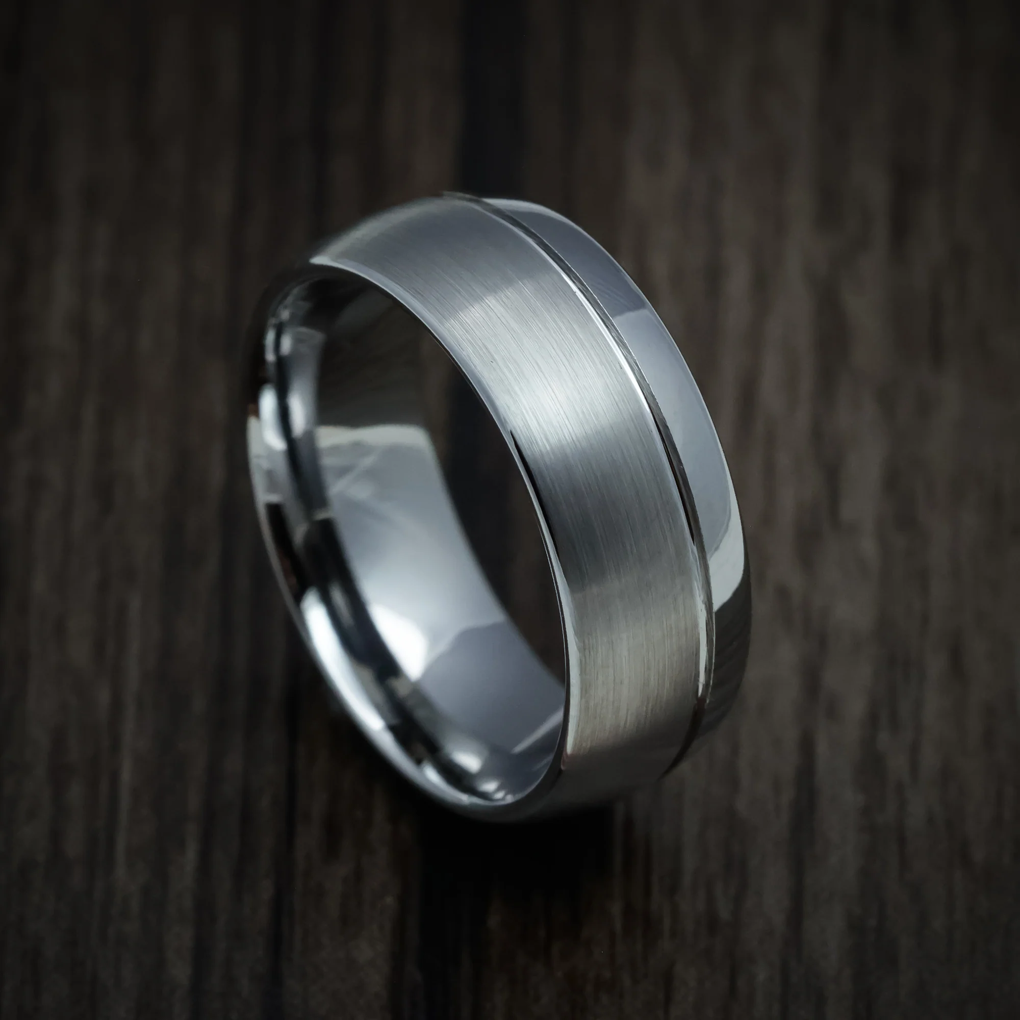 Tungsten Starter Band Men's Ring - Ready to Ship - Image 2