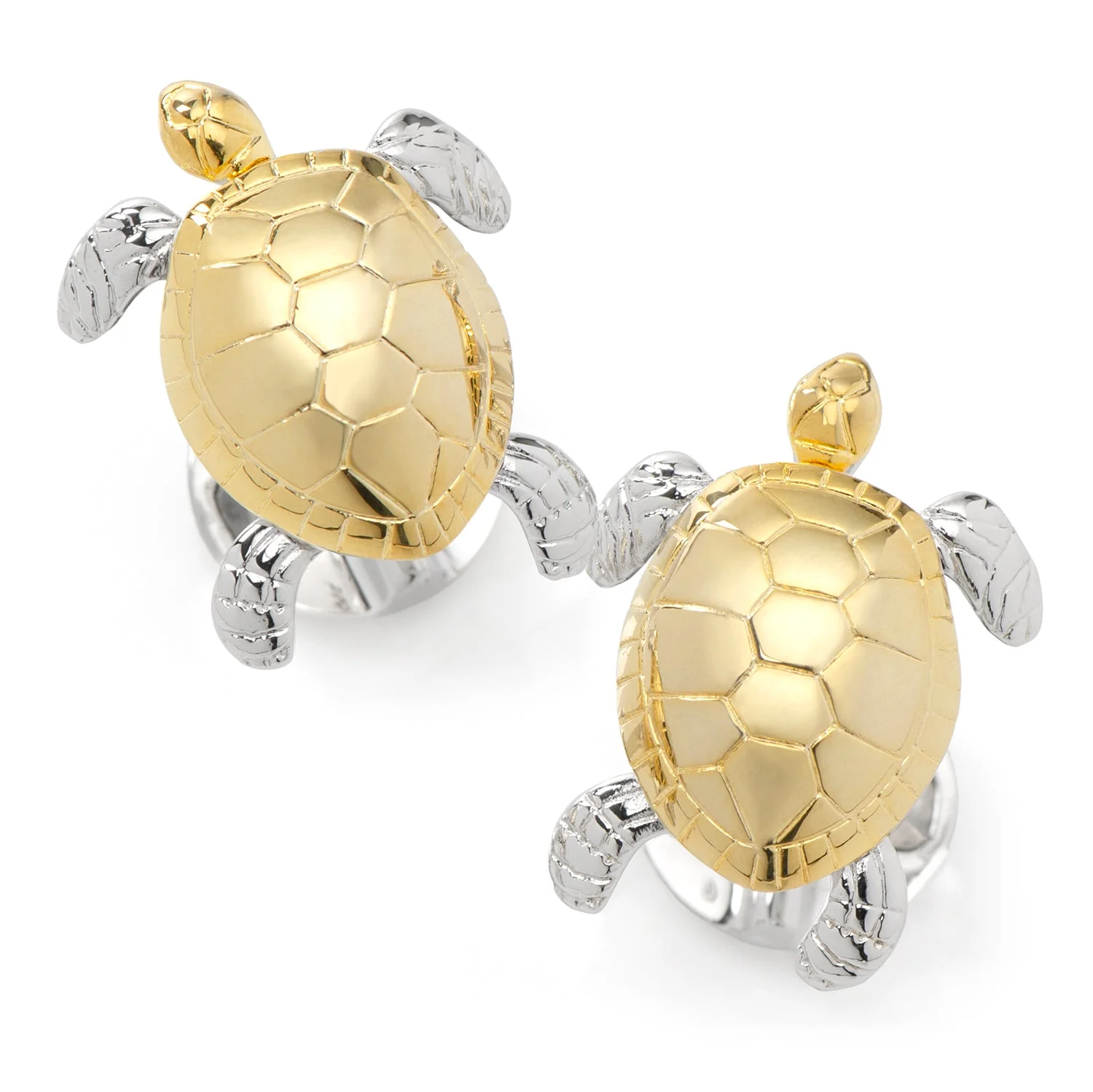 Turtle Movement 3D Cufflinks - Image 2