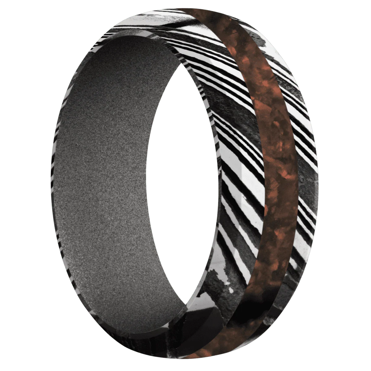 Woodgrain + Acid Finish + Gun Metal Grey
