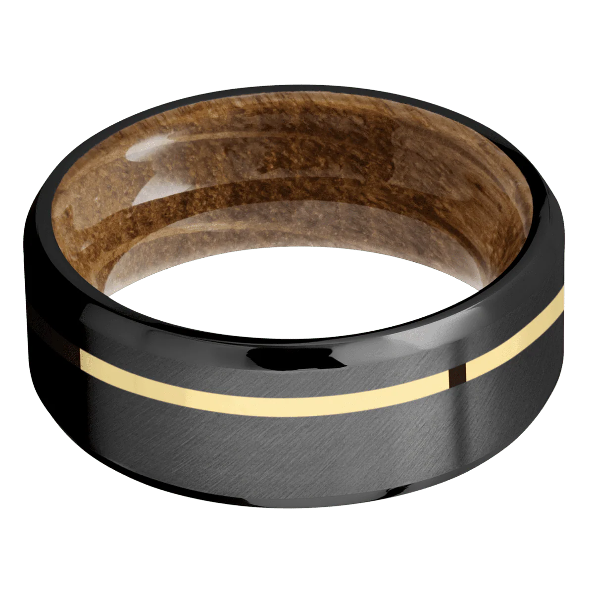 Zirconium + Anglesatin , Polish Finish + Whiskey Barrel - Image 3