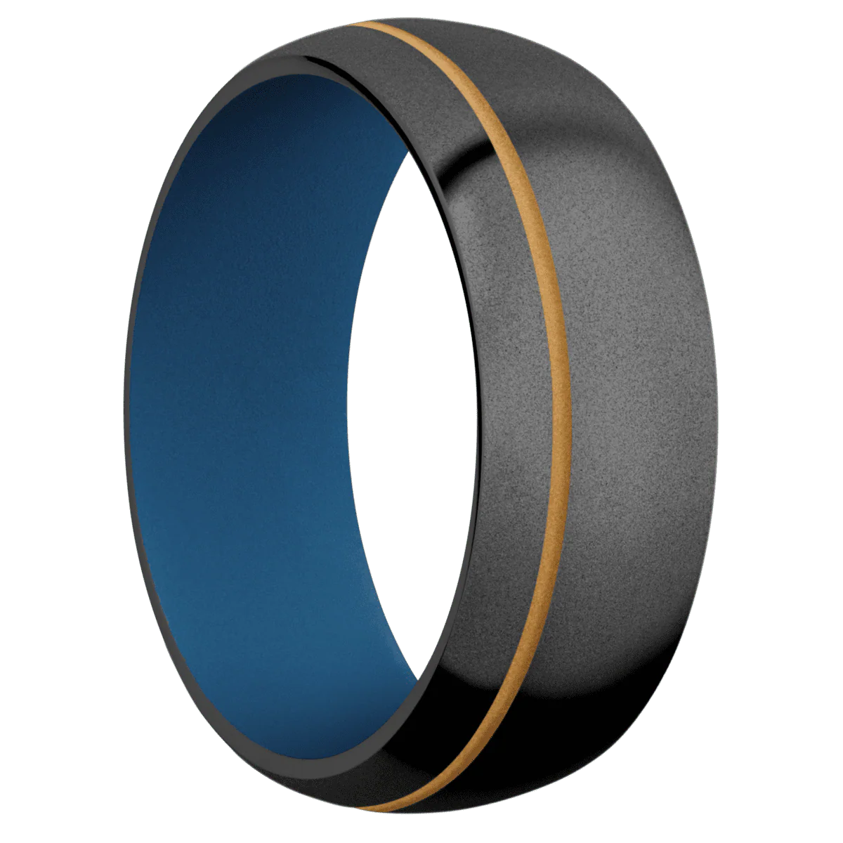 Zirconium + Bead , Bead Finish + Ridgeway Blue