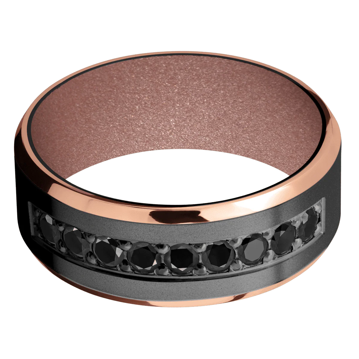Zirconium + Bead , Bead Finish + Rose Gold - Image 3