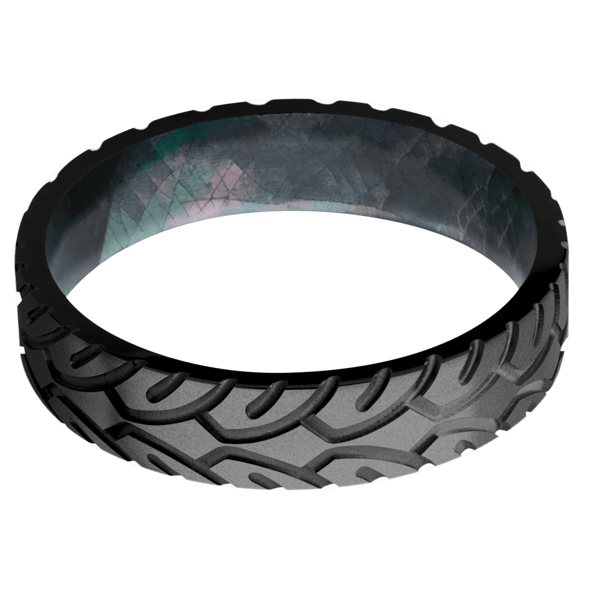 Zirconium + Bead Finish + Black Mother of Pearl - Image 3