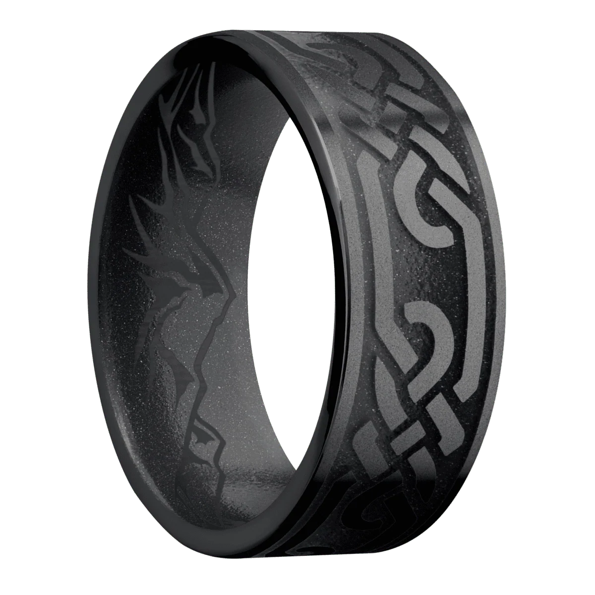 Zirconium + Bead Finish + Dark Grey