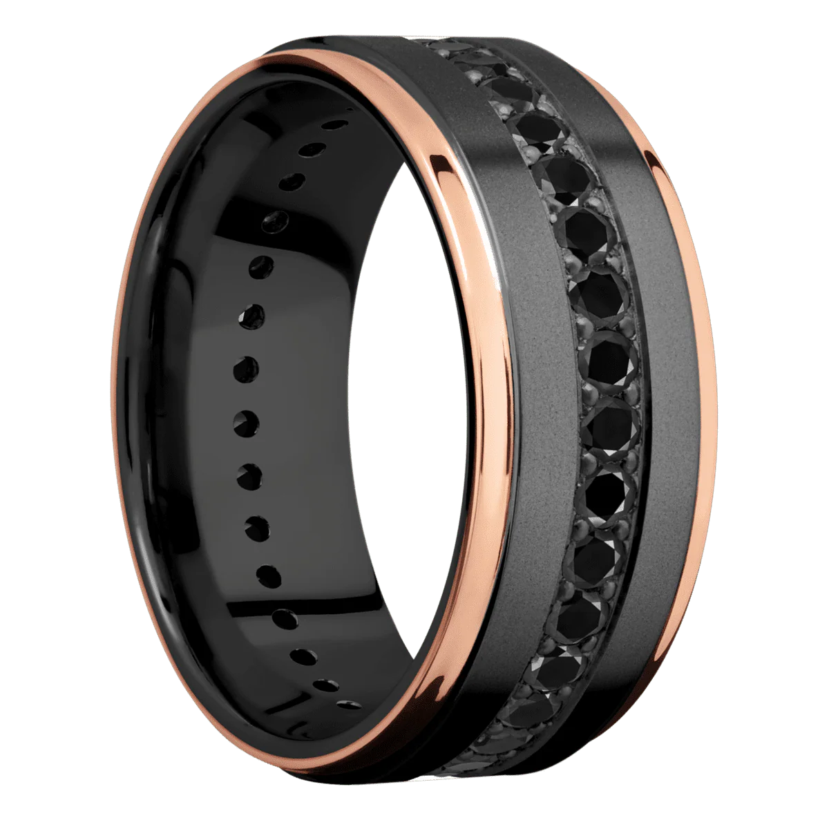 Zirconium + Bead , Polish Finish