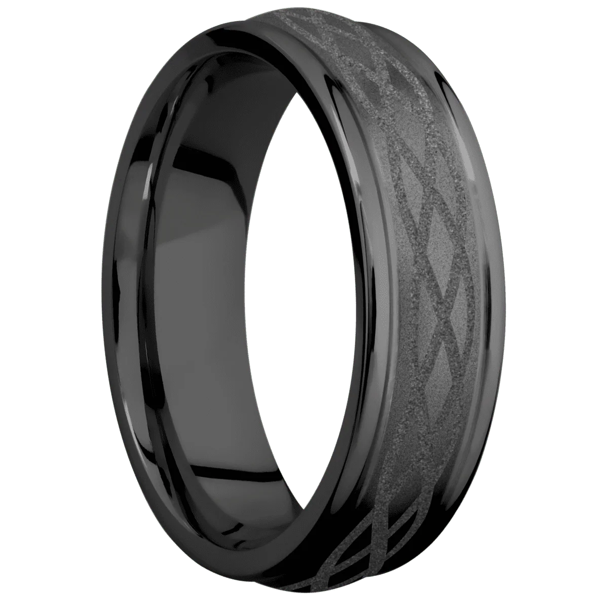 Zirconium + Bead , Polish Finish