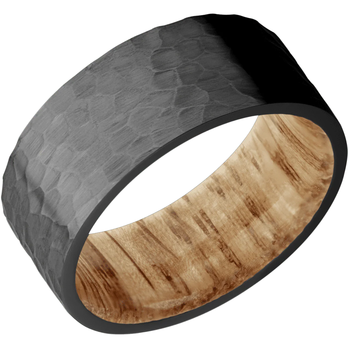 Zirconium + Hammer Finish + Natural Oak - Image 2