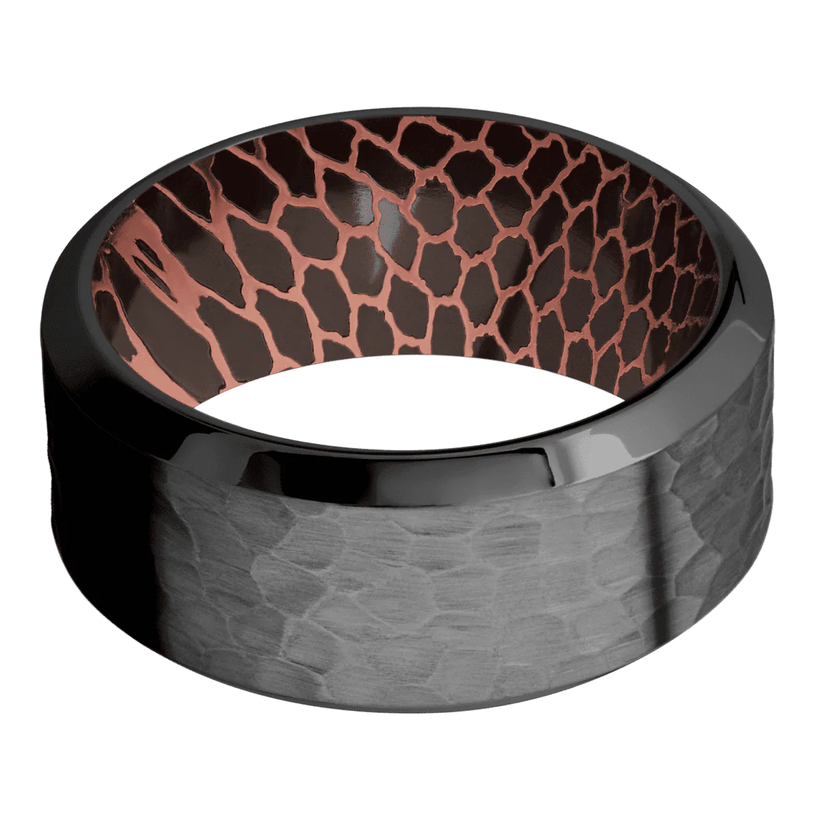 Zirconium + Hammer , Polish Finish + Superconductor Noir - Image 3