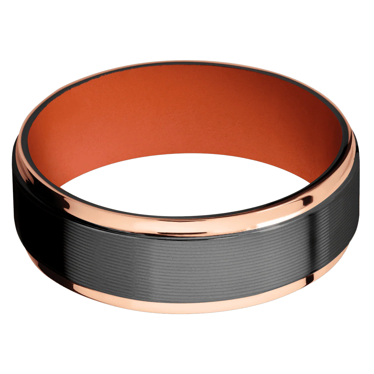 Zirconium + Machine , Polish Finish + Hunter Orange - Image 3