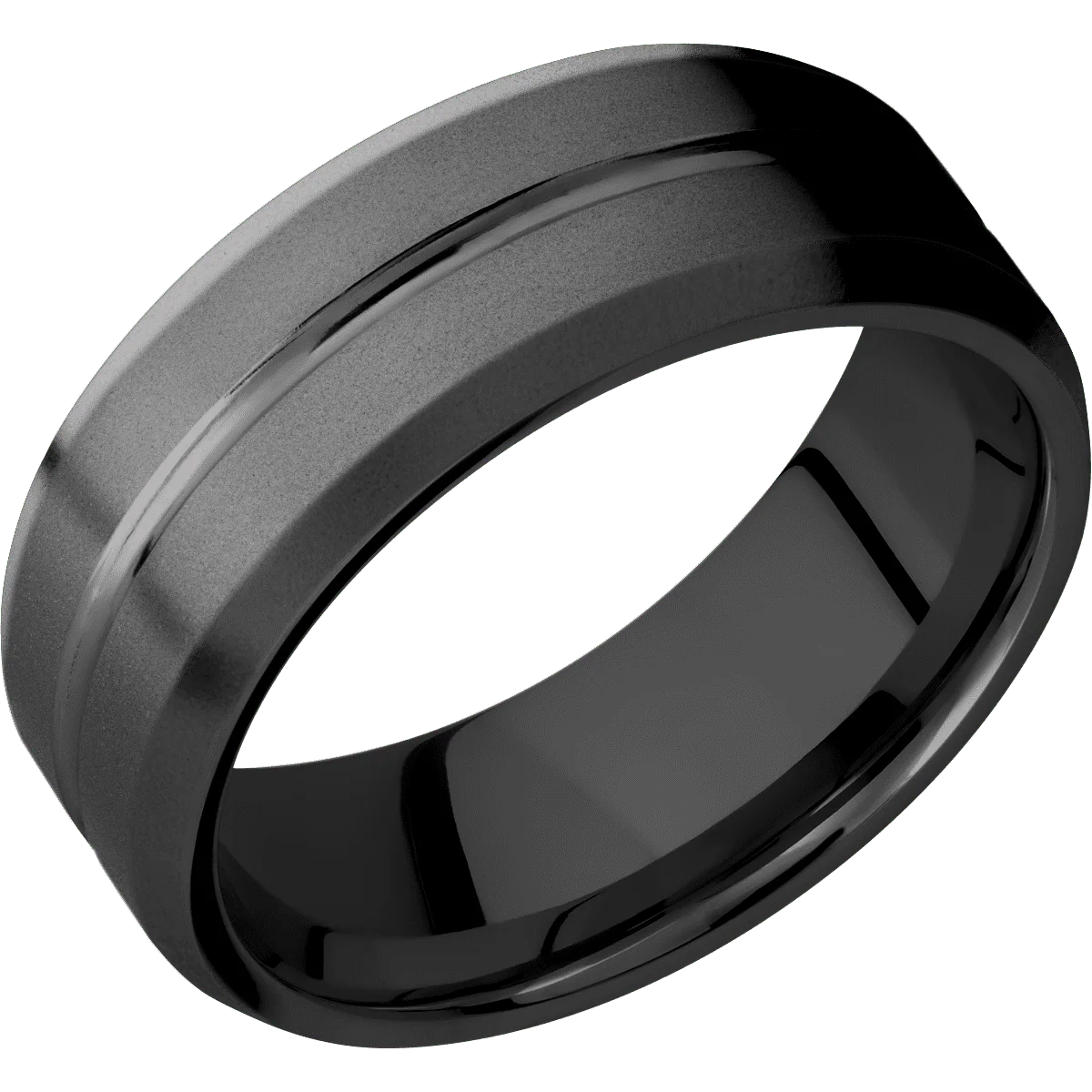 Zirconium + Polish , Bead Finish - Image 2