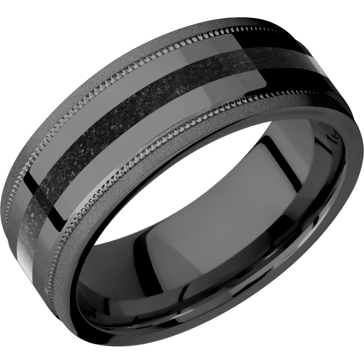 Zirconium + Polish , Bead Finish - Image 2