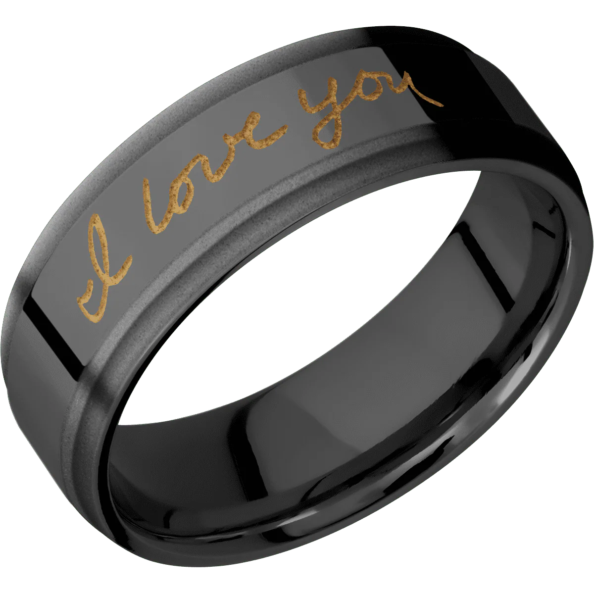 Zirconium + Polish , Bead Finish - Image 2