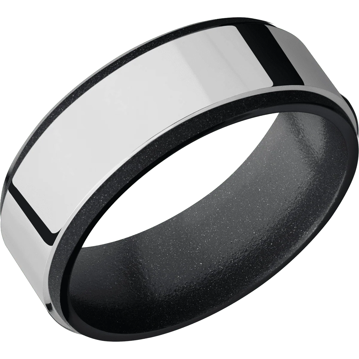 Zirconium + Polish , Bead Finish + Dark Grey - Image 2