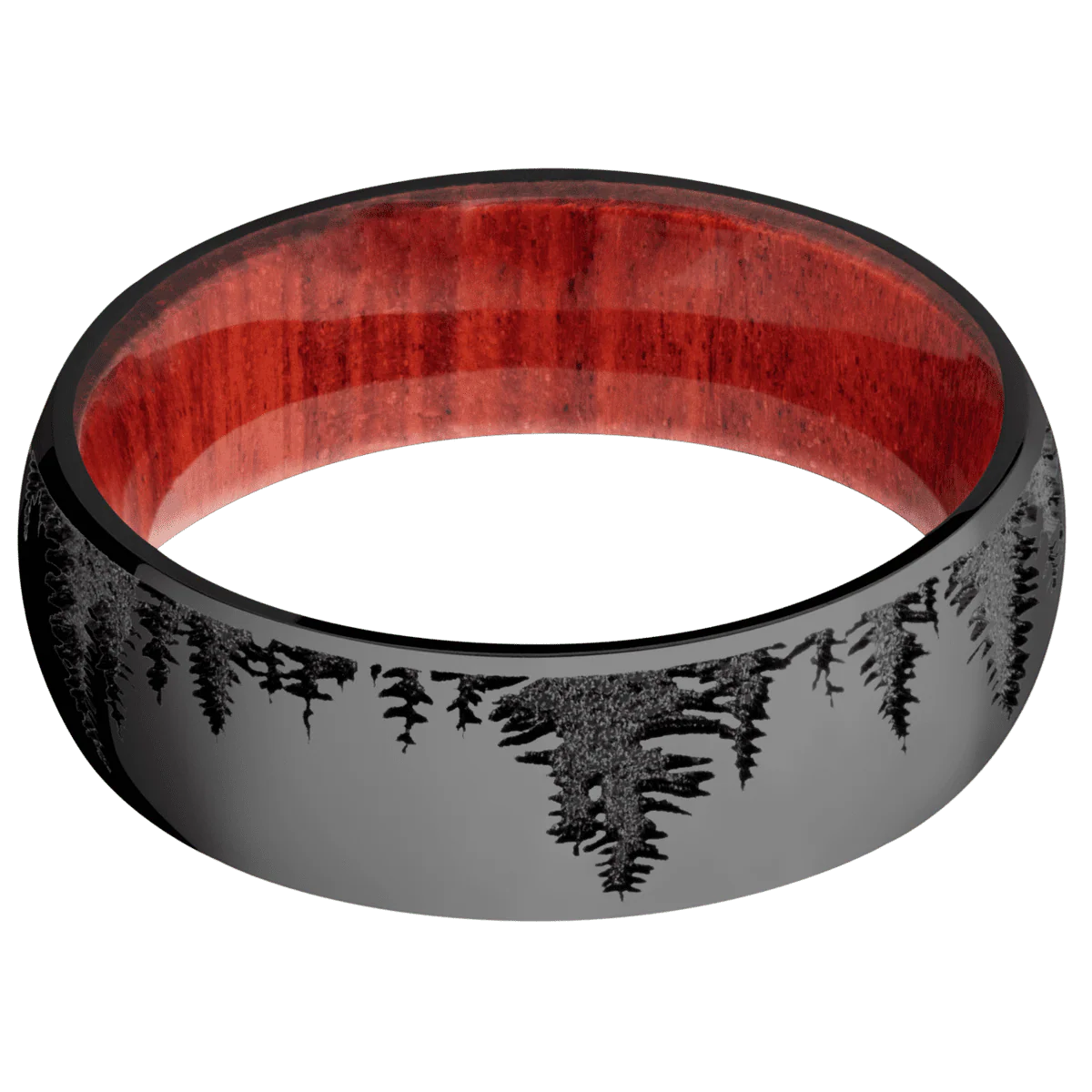 Zirconium + Polish Finish + Red Heart - Image 3