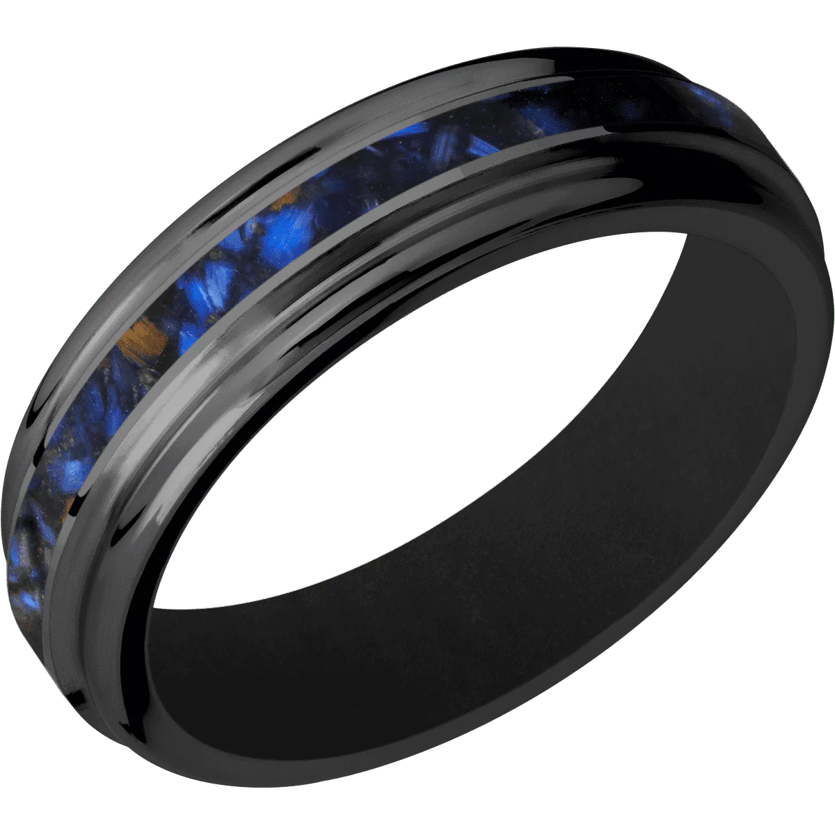 Zirconium + Polish , Polish Finish + Black - Image 2