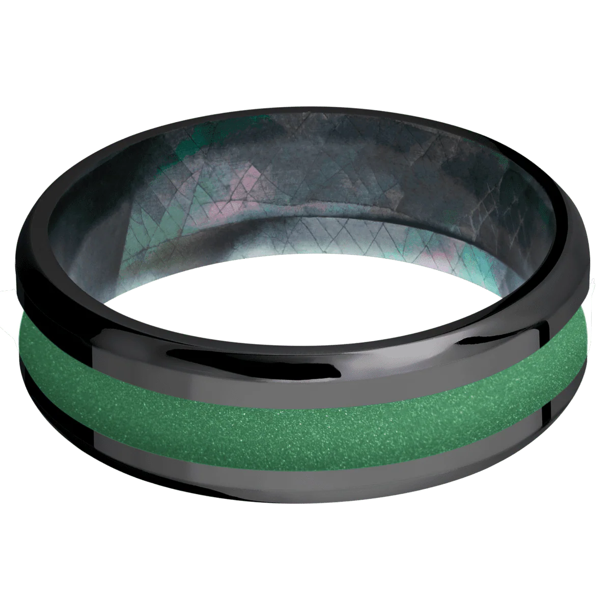 Zirconium + Polish , Polish Finish + Black Mother of Pearl - Image 3