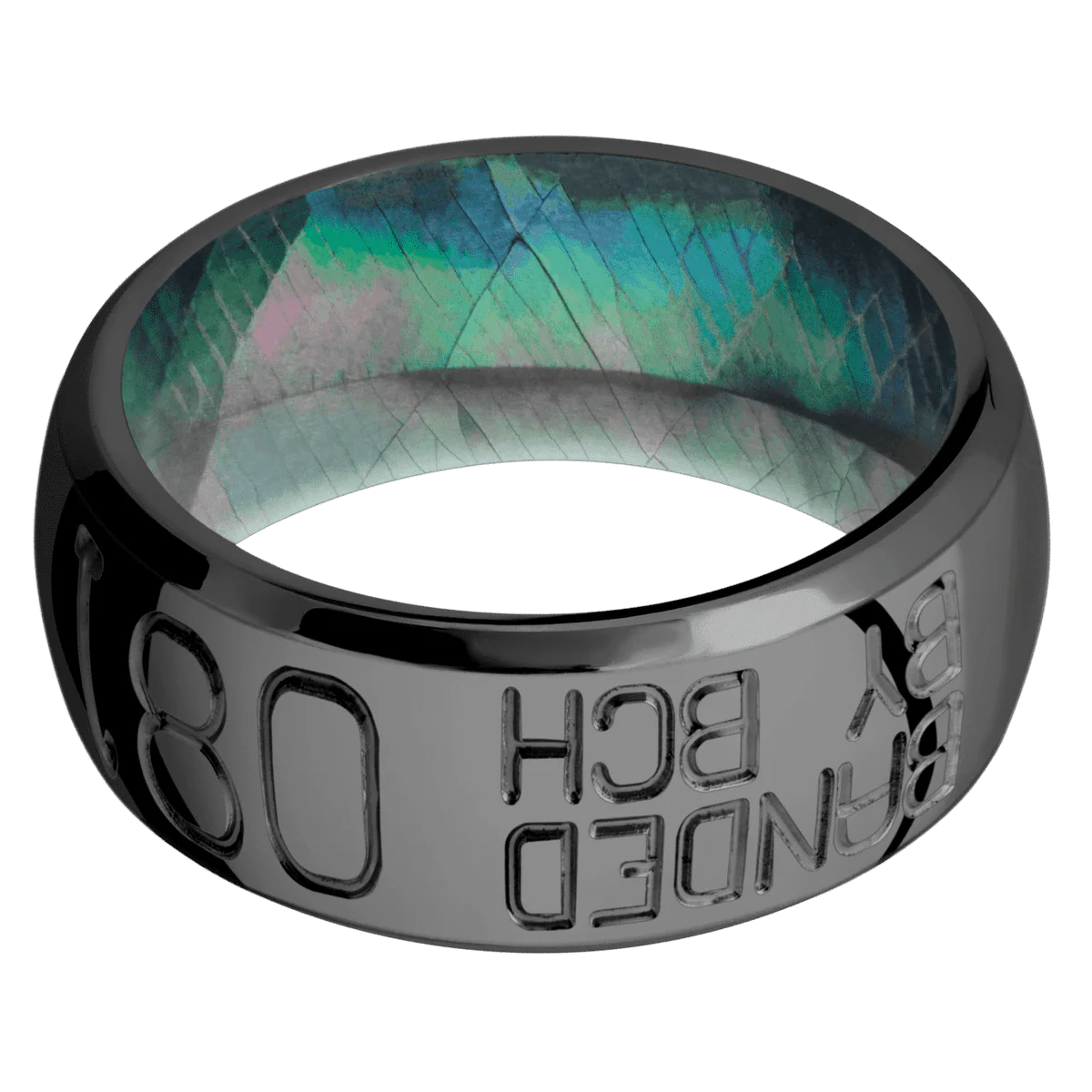 Zirconium + Polish , Polish Finish + Black Mother of Pearl - Image 3