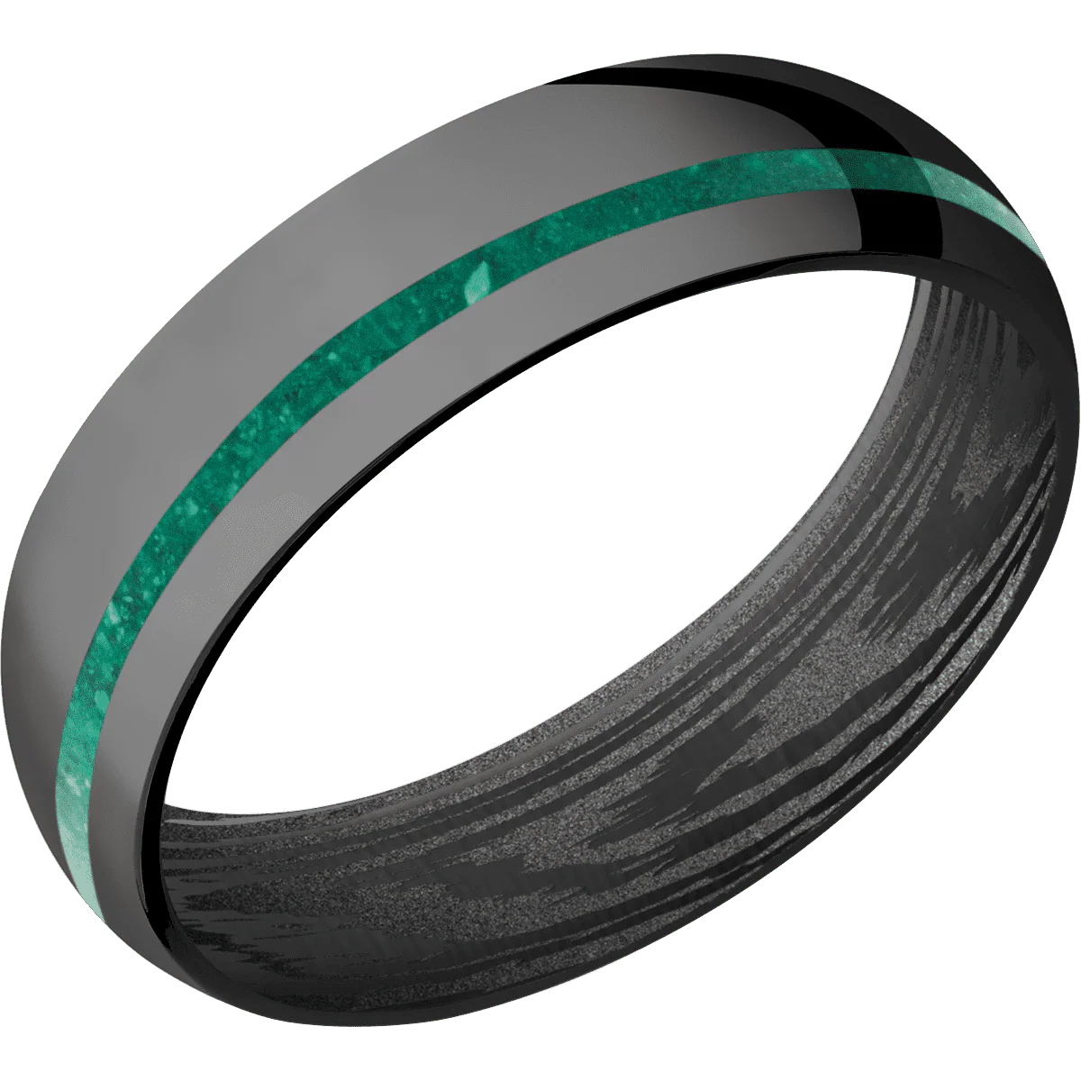 Zirconium + Polish , Polish Finish + Gun Metal Grey - Image 2