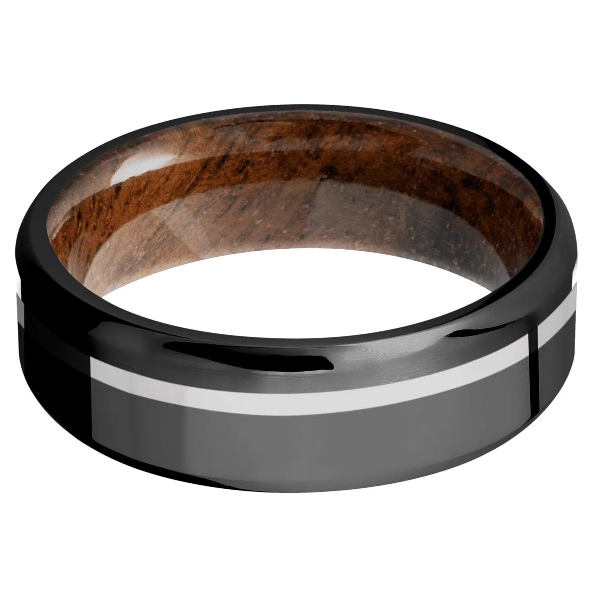 Zirconium + Polish , Polish Finish + Koa - Image 3